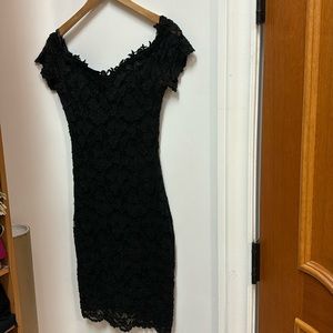 Lace mini dress